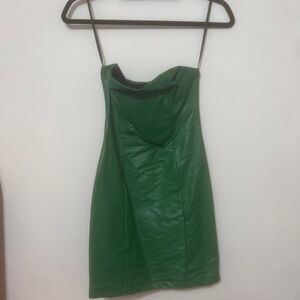 Princess Polly Strapless Green Dress